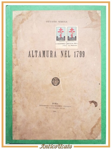 Altamura nel 1799 - altamura,