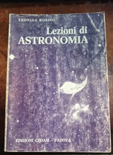 LEZIONI DI ASTRONOMIA ROSINO LEONIDA CEDAM 1979 BROSSURA