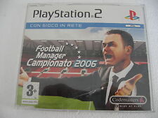 PS2 PLAYSTATION 2 SONY PROMO FOOTBALL MANAGER CAMPIONATO 2006 VERY RARE