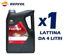 OLIO MISCELA REPSOL FARMER MINERALE 2 TEMPI LATTINA 4LITRIAGRICOLO MOTOSEGA ERBA