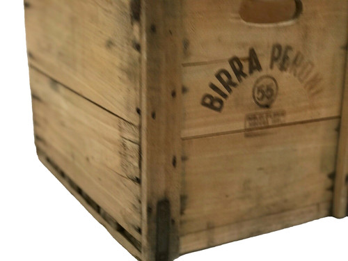 Cassa legno vintage - vintage, birra
