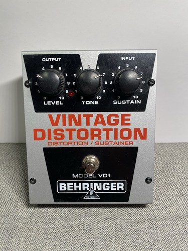 Behringer vintage distortion - behringer,