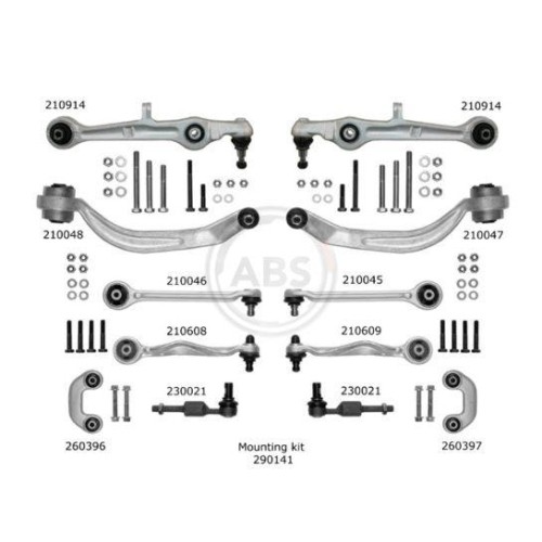 Kit riparazione braccio - kit,