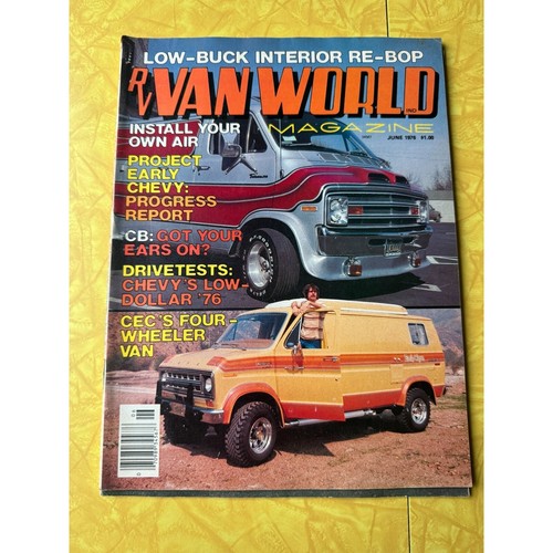 Rare vintage van world - vintage, rv