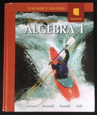 McDougal Littell Algebra 1 Arizona: Teacher's Edition Algebra 1 2008