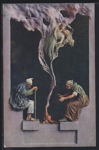 Cartolina artistica domenico - cartolina,