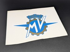MV AGUSTA 110MM LOGO ADESIVO SIGLA EMBLEMA FREGIO STEMMA SCRITTA BADGE TARGA