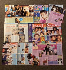 Take That , Robbie Williams Poster/Magazine article Cuttings 31 Pages
