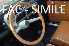 FIAT 500 - 600 - 1100 E SIMILI COPRI VOLANTE NERO NUOVO DELL'EPOCA 