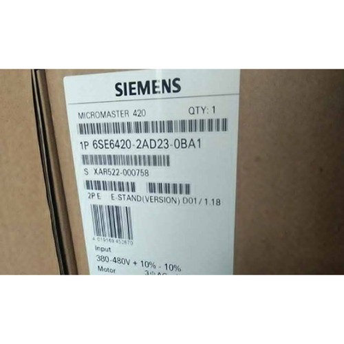 1pz siemens 6se6420 - 1pz, 6se6420-2ad23-0ba1