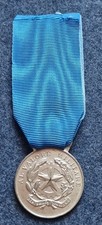 REPUBBLICA ITALIANA DECORAZIONE BRAVERY MEDAGLIA "ARGENTO" AL VALORE MILITARE