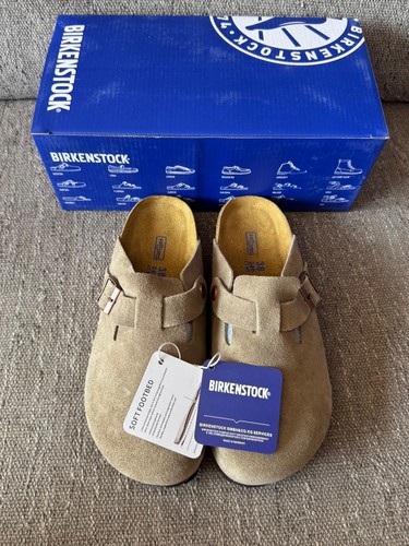 Birkenstock boston taupe - taupe, 38