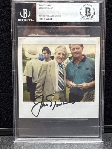 1994 jack nicklaus autografo - 1994,