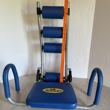 Originale AB ROCKET Addominal Trainer Core Forza Allenamento Dondolo Casa Palestra Blu