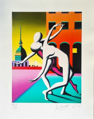 Mark kostabi dancing under - mark,