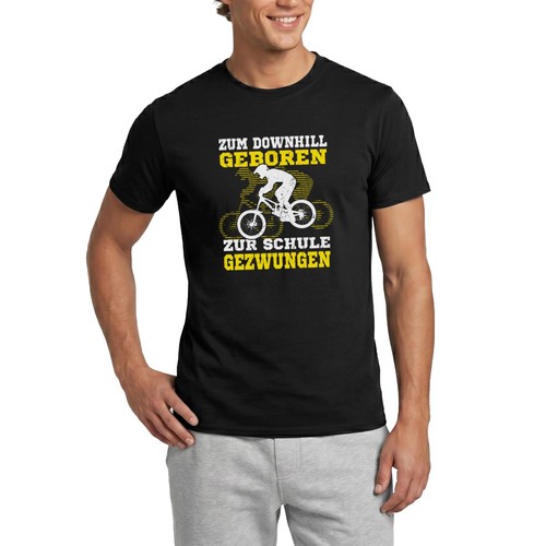 Shirt uomo mtb scritta - t-shirt,