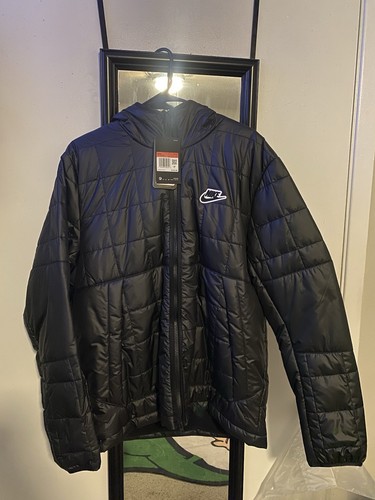 Nike black puffer - black, felpa