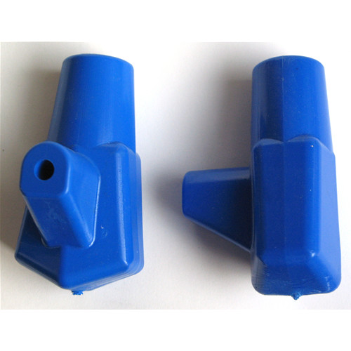 Scarpette cavalletto blu per