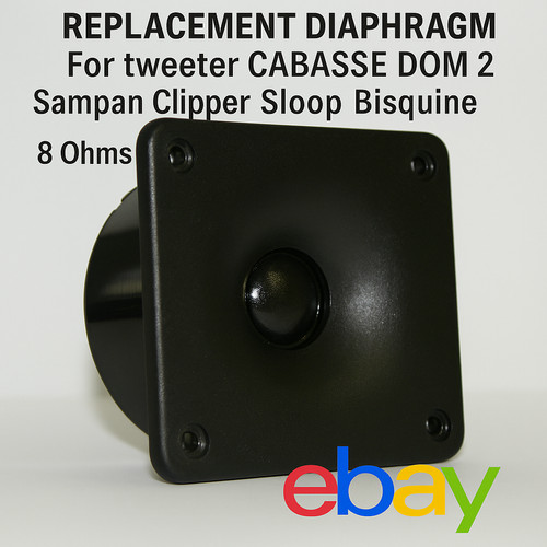 Replacement diaphragm tweeter - replacement,