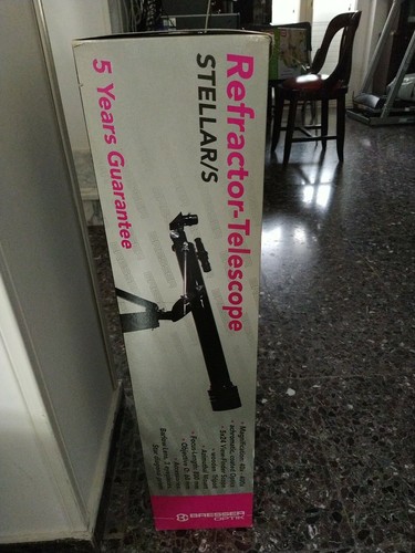 Telescopio rifrattore bresser - telescopio,