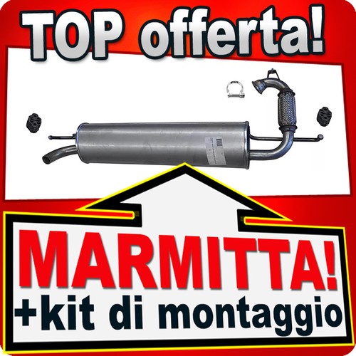 Silenziatore posteriore per - silenziatore,