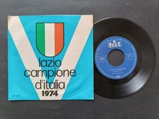 Vinile 45 giri LAZIO CAMPIONE D'ITALIA 1974