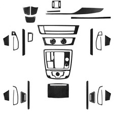 36Pcs Carbon Fiber Interior