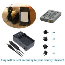 Batteria NB5L NB 5L Li-ion 3,7v per Canon IXUS 800 850 IS 900 950 960 +Caricabatterie