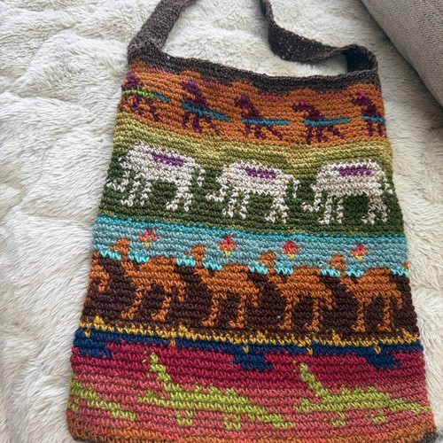 Borsa tote vintage fatta - , a