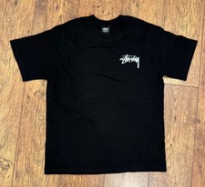 T-shirt Stussy nera media