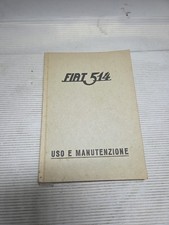Libretto uso manutenzione - uso,