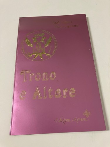 Trono altare paolo caucci - trono,