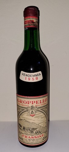 Bottiglia vino groppello - bottiglia,
