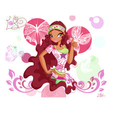 Cialda In Ostia  Winx  Fatine