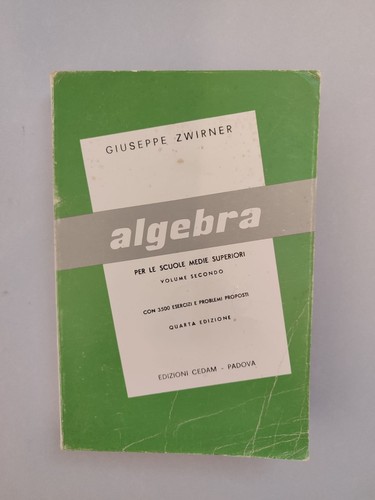 Giuseppe zwirner algebra - giuseppe,