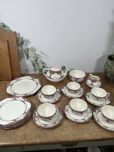 Set arancio ducale - , corona