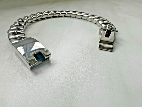 Bracciale maglie cubane in - bracciale,