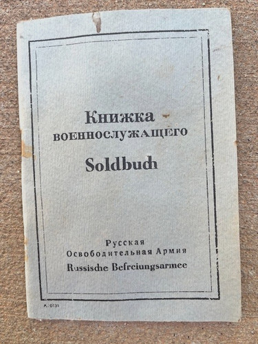 Ww2 soldatino tedesco - tedesco, soldbuch