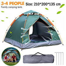 Tenda campeggio pop - tenda, 3-4