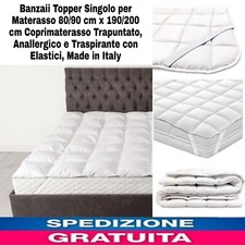 Topper singolo materasso - singolo, x