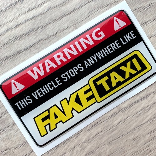 Fake taxi domed - 3d,