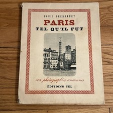 Paris tel qu'il fut 104 photos