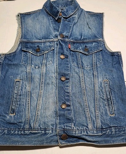 Gilet camionista denim levis - gilet,