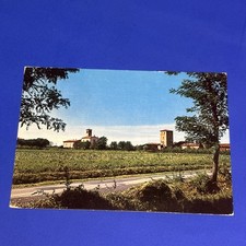 LA CHIESA E IL CASTELLO S. DAMIANO DI S. GIORGIO CARTOLINA RICORDO