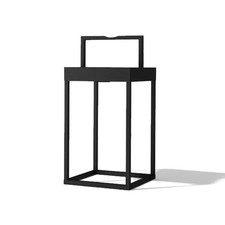 Lanterna a batteria con pannello solare diogene hybrid led Logica 42766 Nera