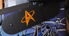 Stern Star Trek copricerniera magnetica illuminata flipper mod ARANCIONE-1478