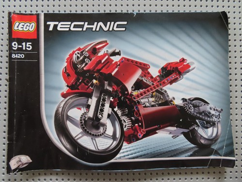 Lego technic 8420 moto street - lego,