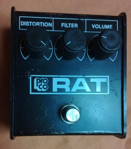 Proco rat 1986 - black, face