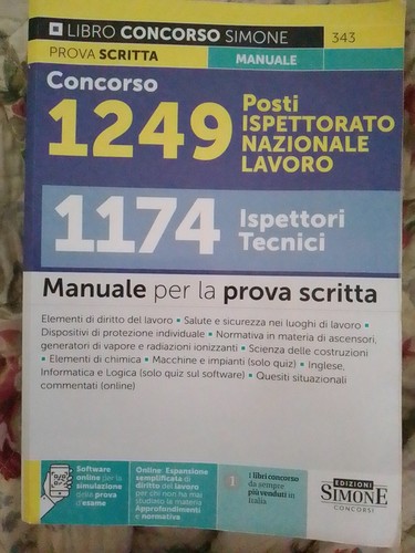 Concorso ispettore nazionale - concorso,