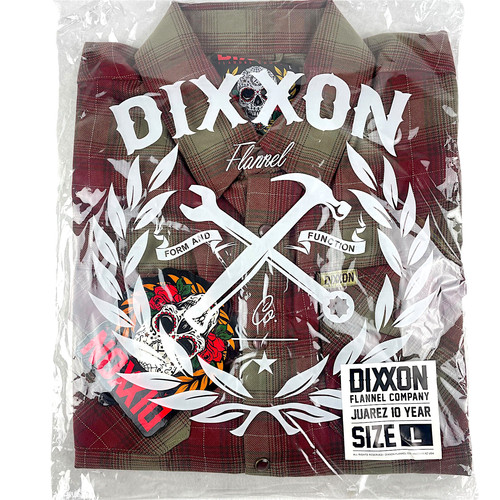 Camicia uomo dixxon flanella - camicia,
